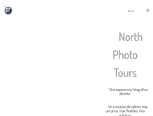 Tablet Screenshot of northphototours.com